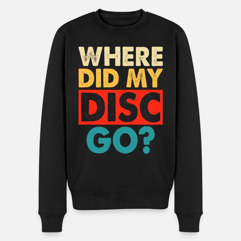 Discgolf Disc Golf - Pull Premium bio Homme - noir