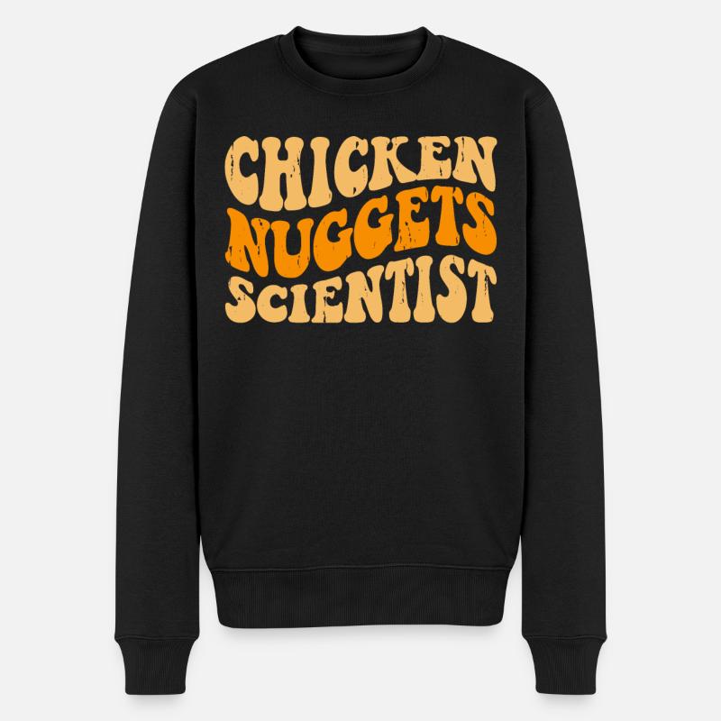 Pépites de poulet - Pull Premium bio Homme - noir