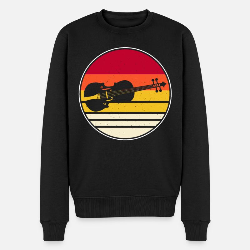 Violoniste violoniste - Pull Premium bio Homme - noir