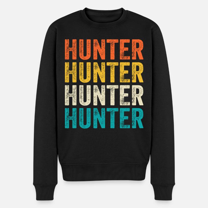 Chasseurs de chasse - Pull Premium bio Homme - noir