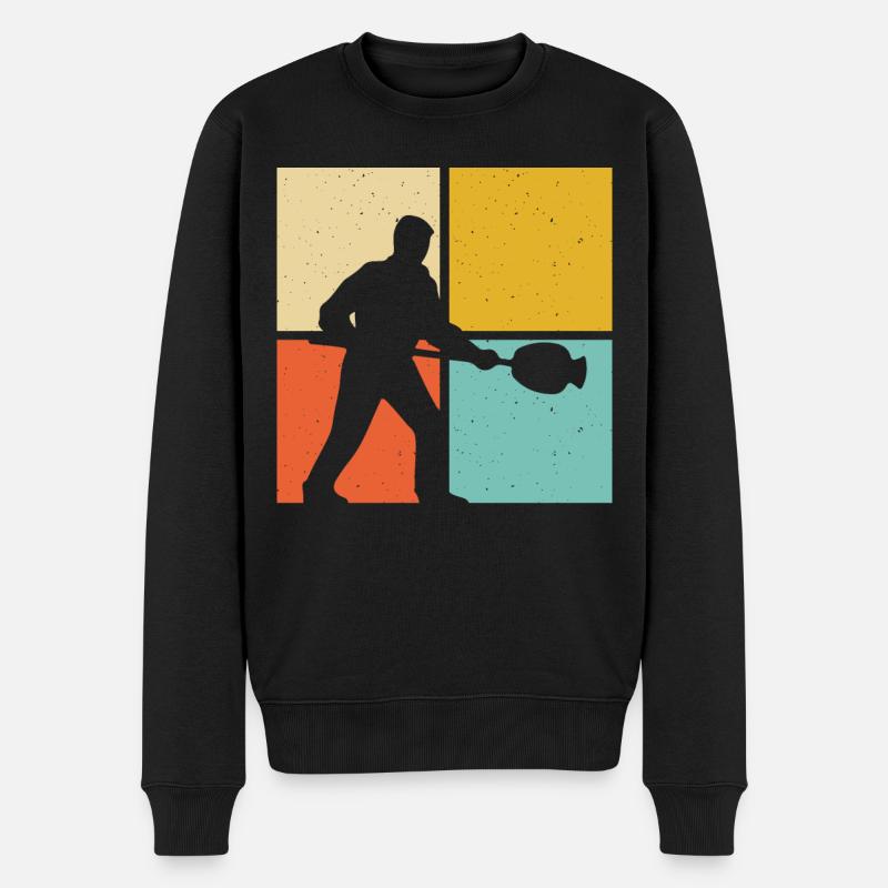 Souffleur - Pull Premium bio Homme - noir