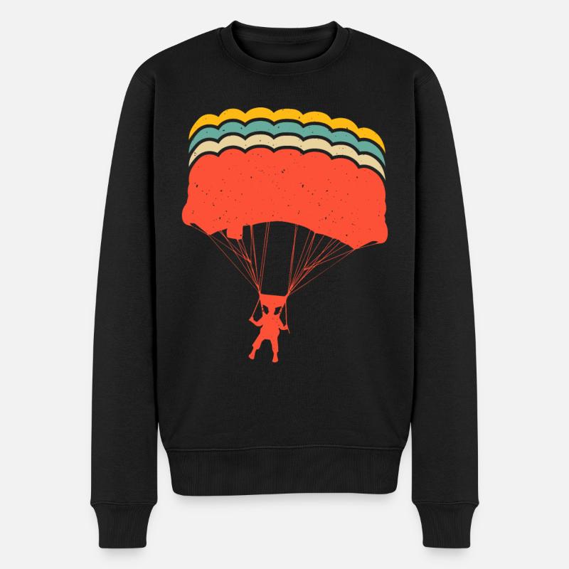 Paragleiter Parapente Gleitschirmfliegen - Pull Premium bio Homme - noir