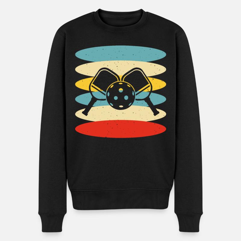 Pickleball - Pull Premium bio Homme - noir