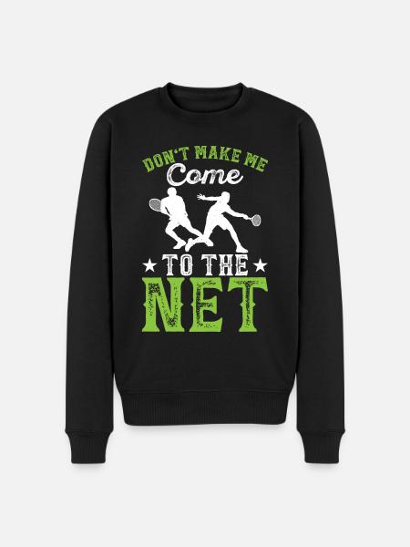 Tennis - Men's Premium Organic Jumper - black