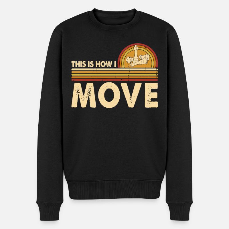 Échecs - Pull Premium bio Homme - noir