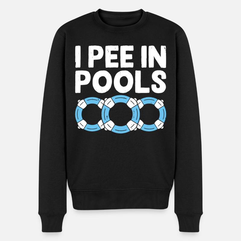 Nageurs - Pull Premium bio Homme - noir