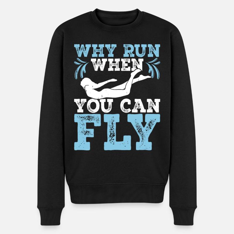 Nageurs - Pull Premium bio Homme - noir