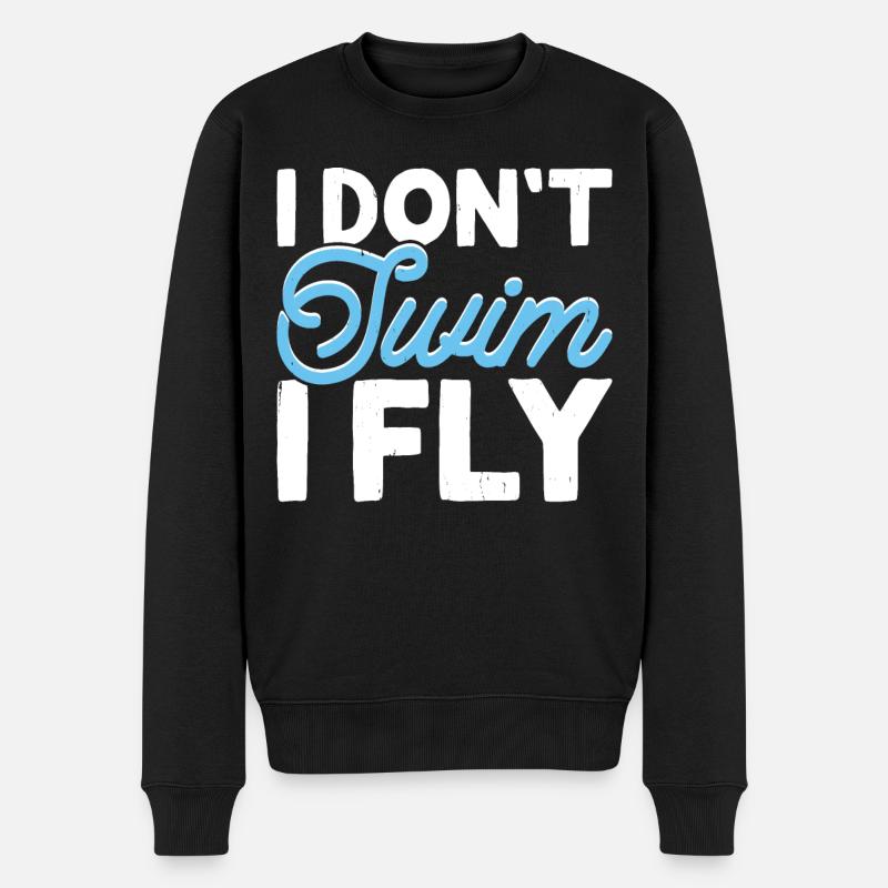 Nageurs - Pull Premium bio Homme - noir