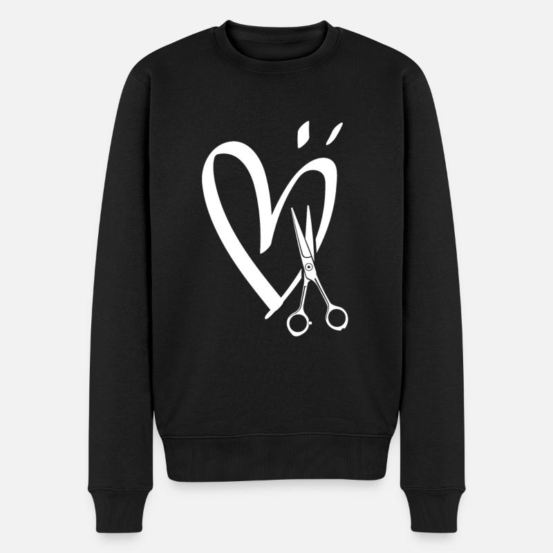Artisans coiffures coiffures - Pull Premium bio Homme - noir