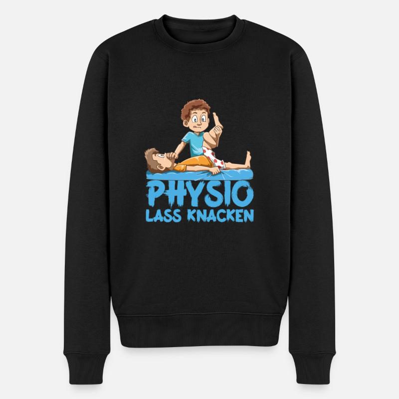 Physio fait craquer Physiothérapeute - Pull Premium bio Homme - noir