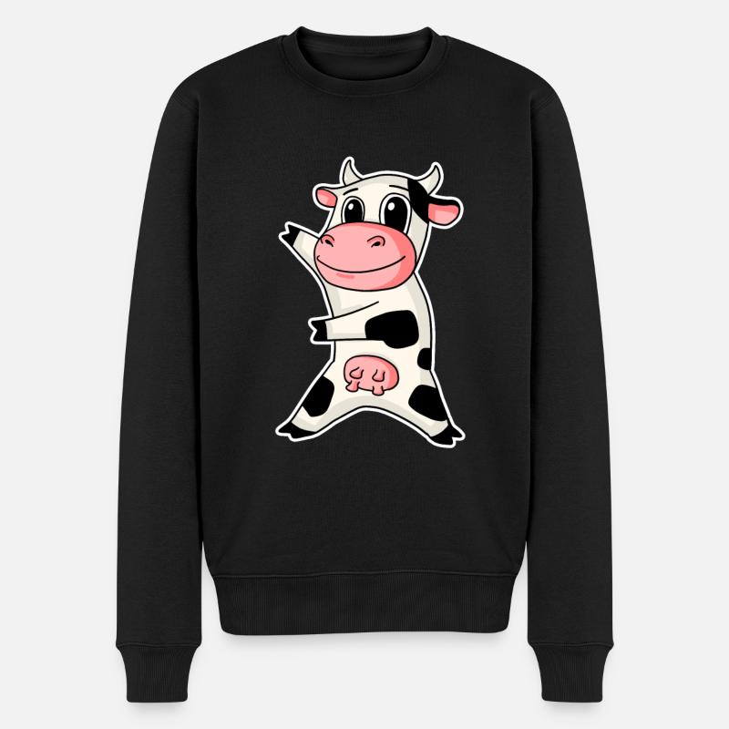 Bébé vache - Pull Premium bio Homme - noir