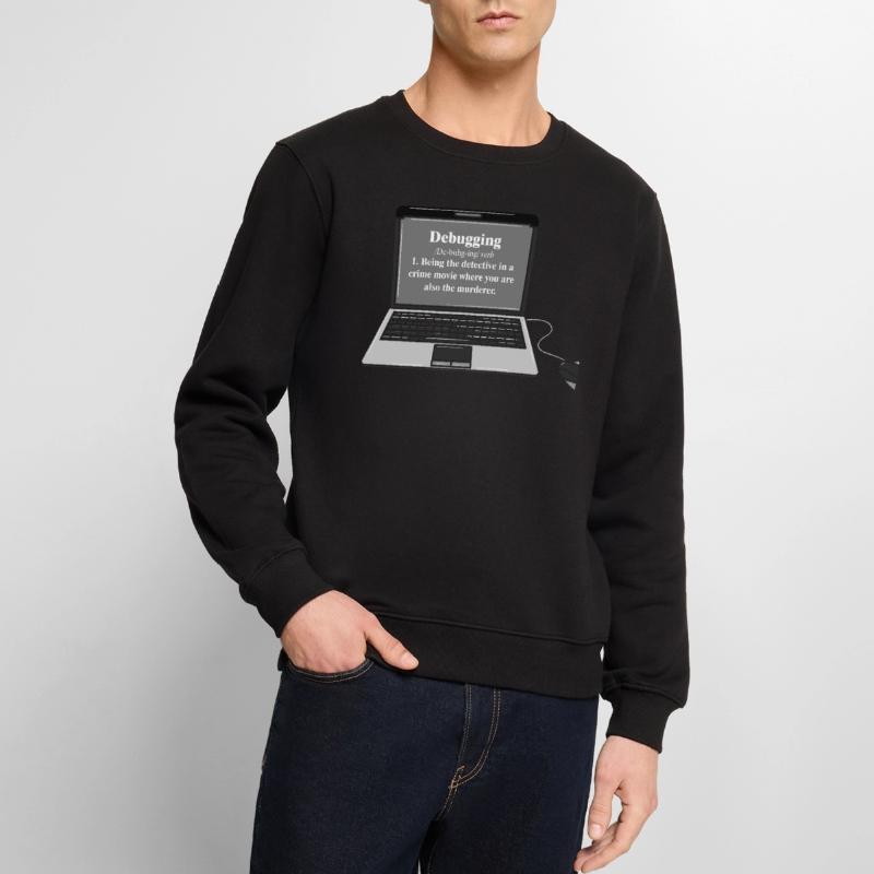 Drôle d’ordinateur debugging Programmeur Design Pull Premium bio Homme