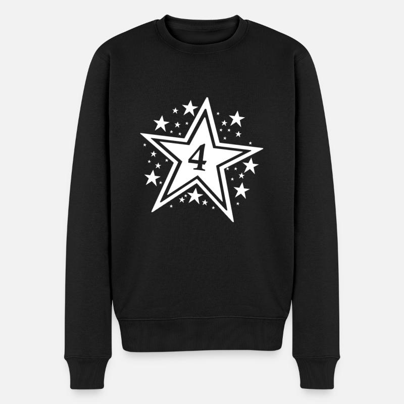 J’ai 4 ans. - Pull Premium bio Homme - noir