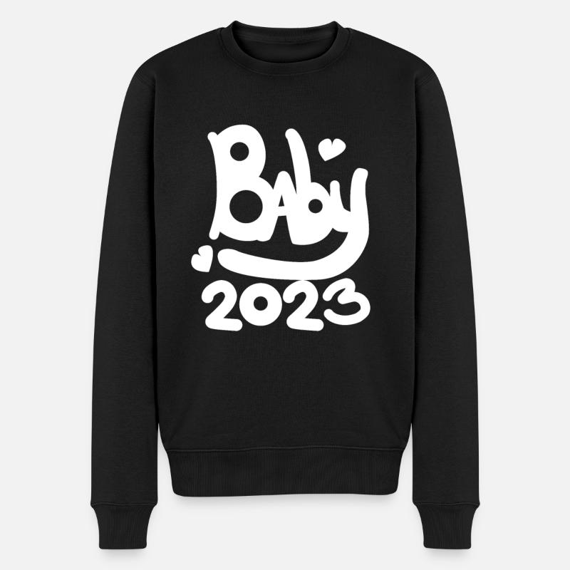 Bébé 2023 - Pull Premium bio Homme - noir
