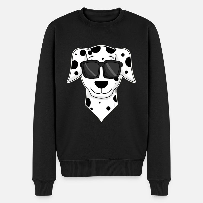 Dalmate - Pull Premium bio Homme - noir