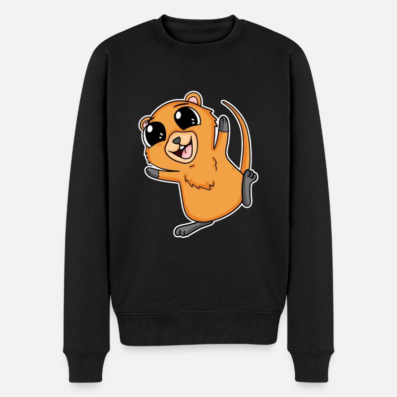 Quokka - Pull Premium bio Homme - noir