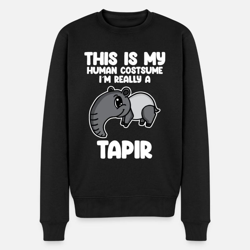 tapire tapire - Pull Premium bio Homme - noir