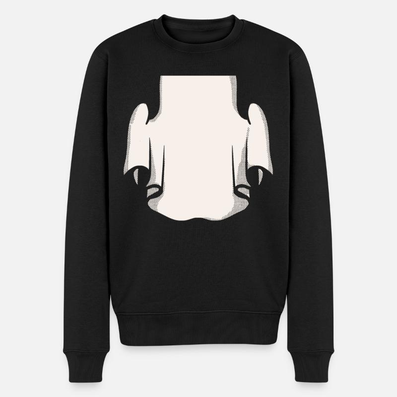 Costume de fantômes d’Halloween - Pull Premium bio Homme - noir