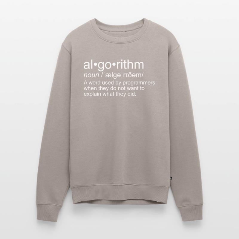 Algorithm for programmers Men's Premium Organic Jumper