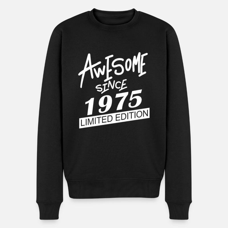 1975 - Pull Premium bio Homme - noir
