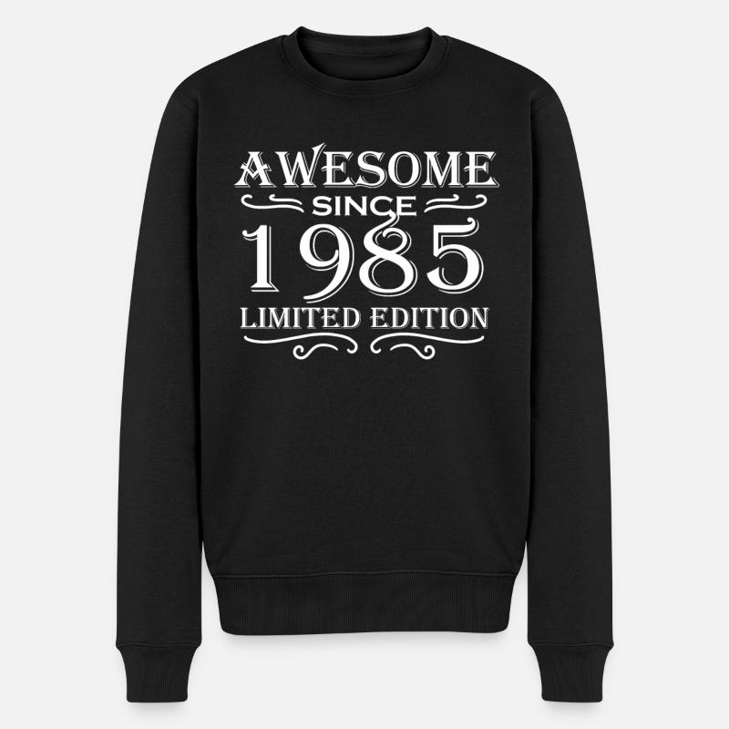 1985 - Pull Premium bio Homme - noir