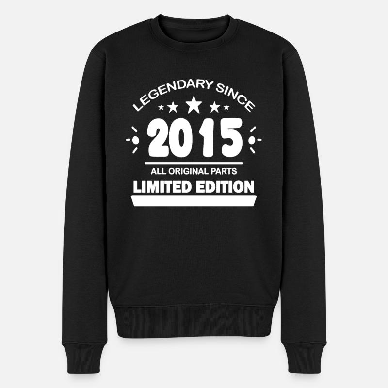 2015 - Promotion 2015 - Pull Premium bio Homme - noir