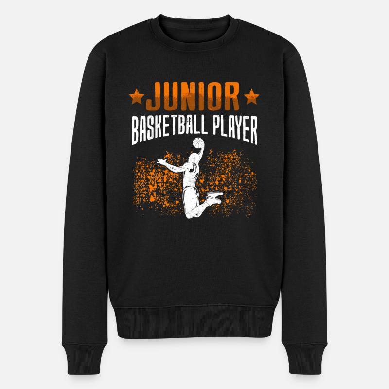 Basketteur junior Basketteur - Pull Premium bio Homme - noir