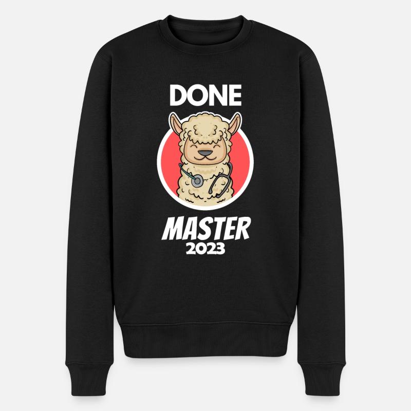 Master 2023 - Pull Premium bio Homme - noir