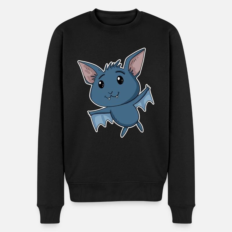 Chauve-souris - Pull Premium bio Homme - noir