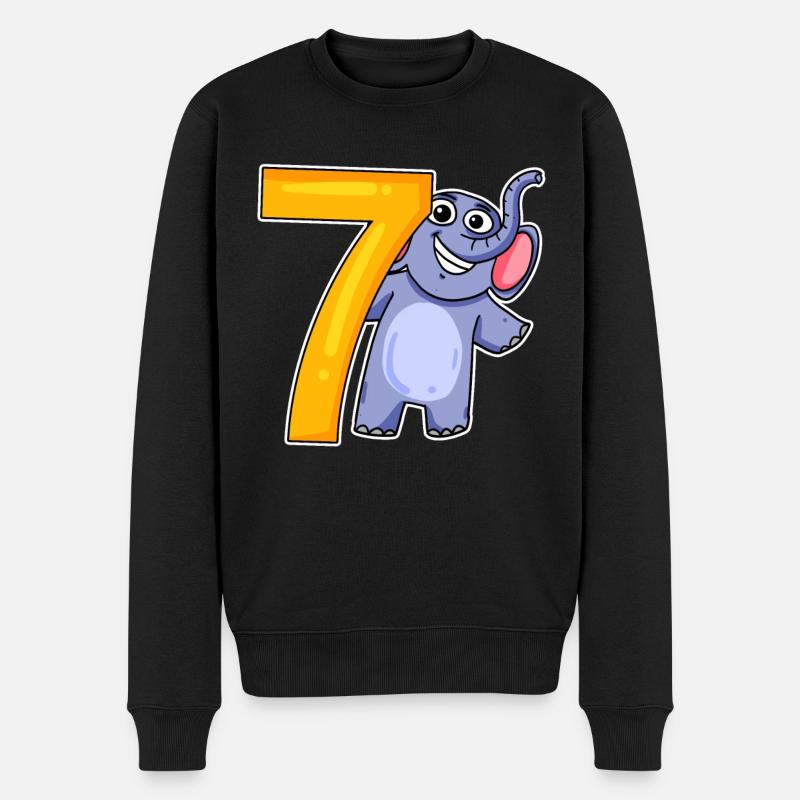 sept - 7 - Pull Premium bio Homme - noir