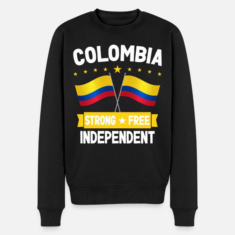 Colombie - Pull Premium bio Homme - noir