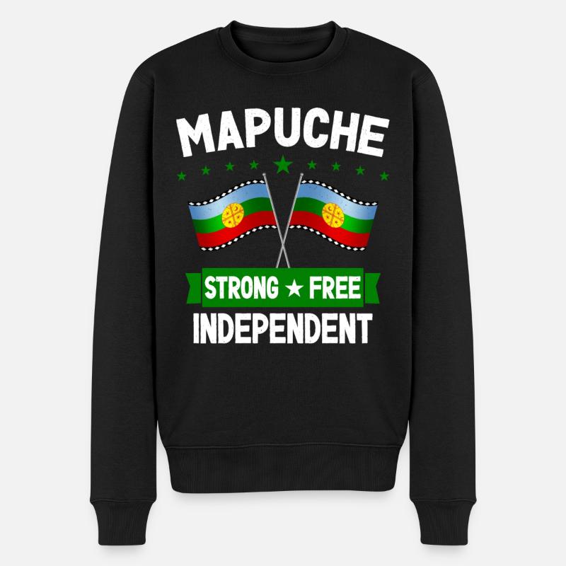 Mapuche - Pull Premium bio Homme - noir
