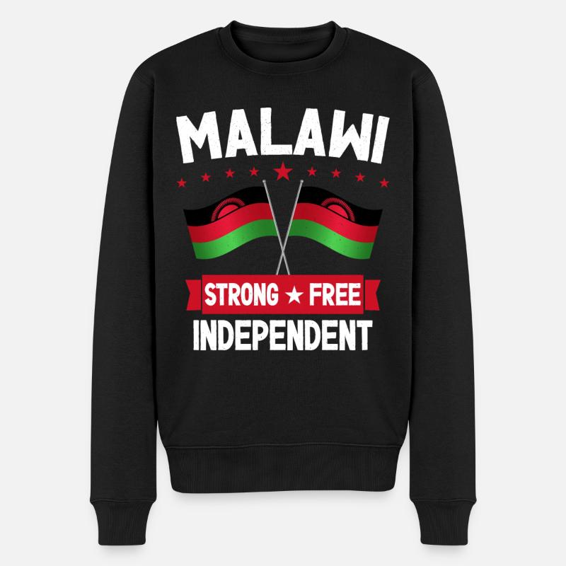 Malawi - Pull Premium bio Homme - noir