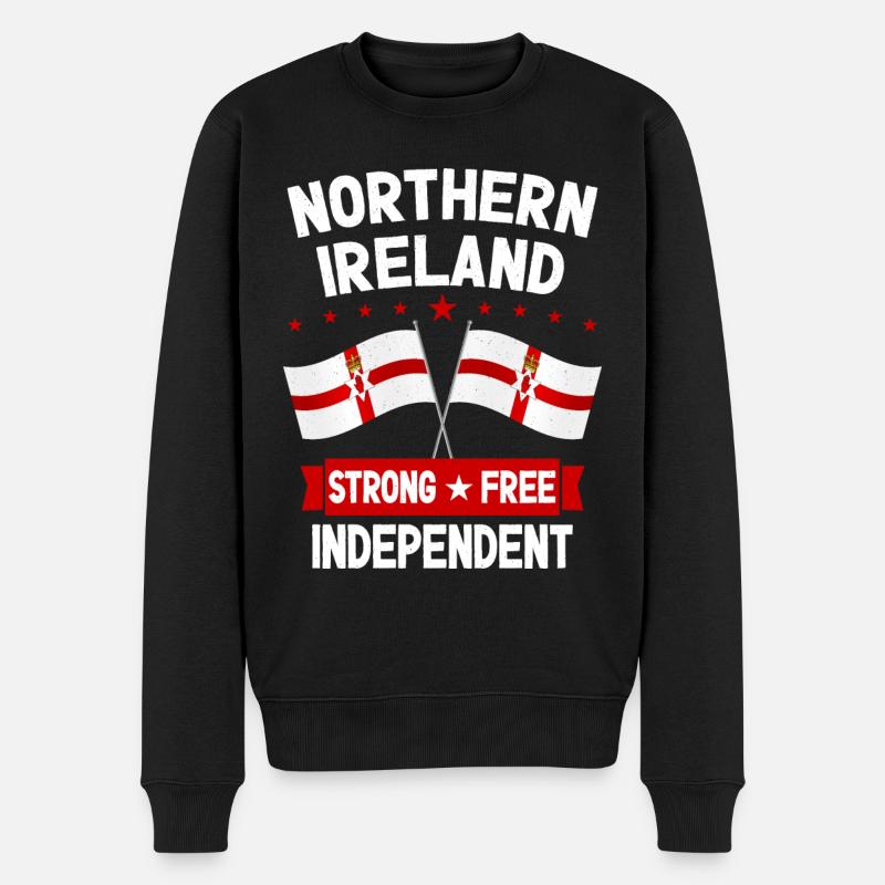Irlande du Nord - Pull Premium bio Homme - noir
