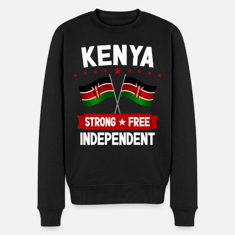 Kenya - Pull Premium bio Homme - noir