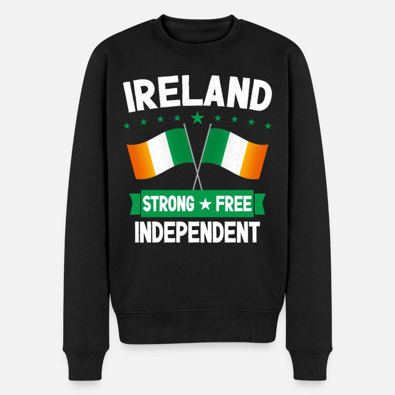 Irlande - Pull Premium bio Homme - noir
