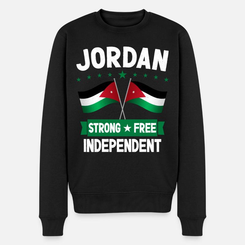 Jordanie - Pull Premium bio Homme - noir