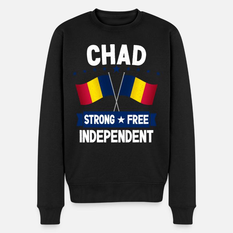 Tchad - Pull Premium bio Homme - noir