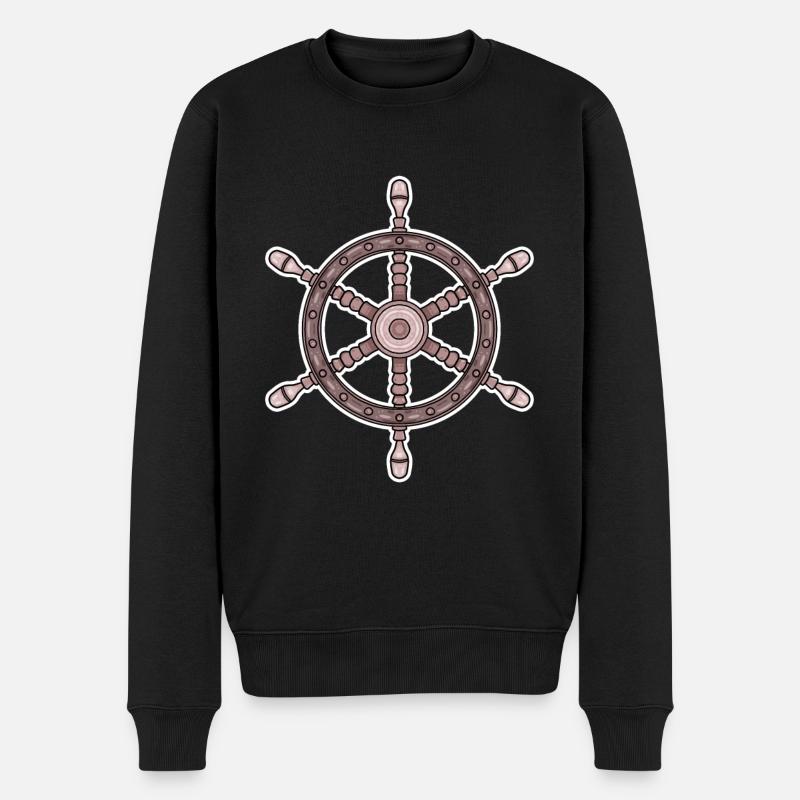 Capitaine de volant - Pull Premium bio Homme - noir