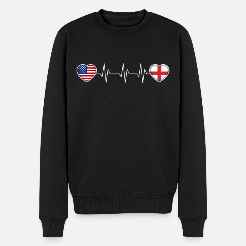 Angleterre - Pull Premium bio Homme - noir