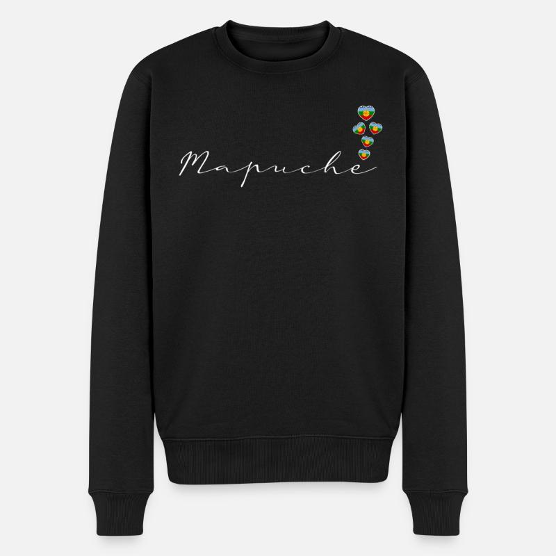 Mapuche - Pull Premium bio Homme - noir
