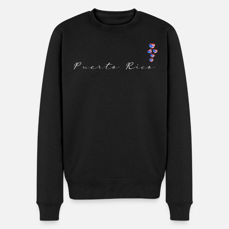Puerto Rico - Pull Premium bio Homme - noir