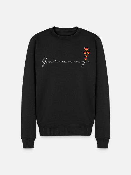 Germany - Men's Premium Organic Jumper - black