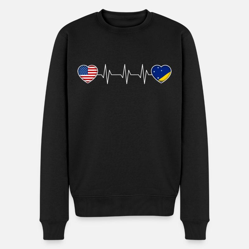 Tokelau - Pull Premium bio Homme - noir
