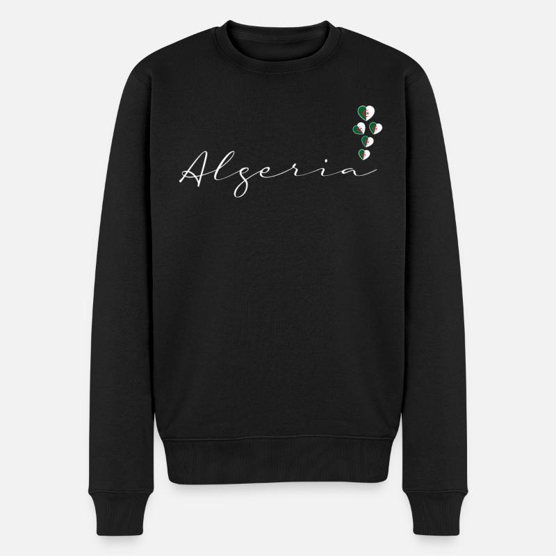 Algérie - Pull Premium bio Homme - noir