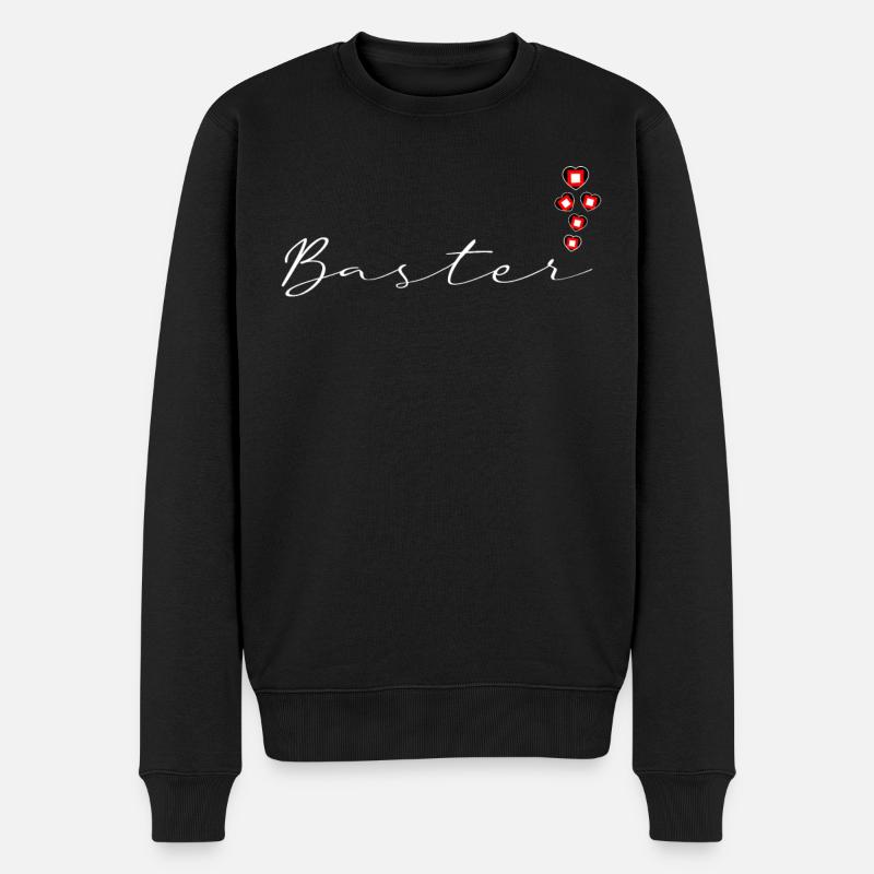 Baster - Pull Premium bio Homme - noir