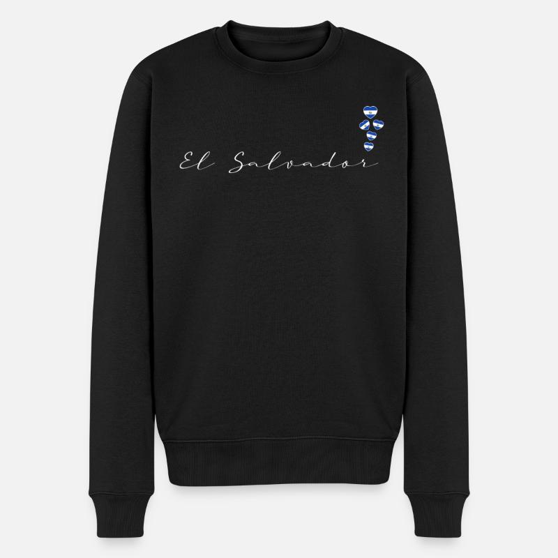 El Salvador - Pull Premium bio Homme - noir