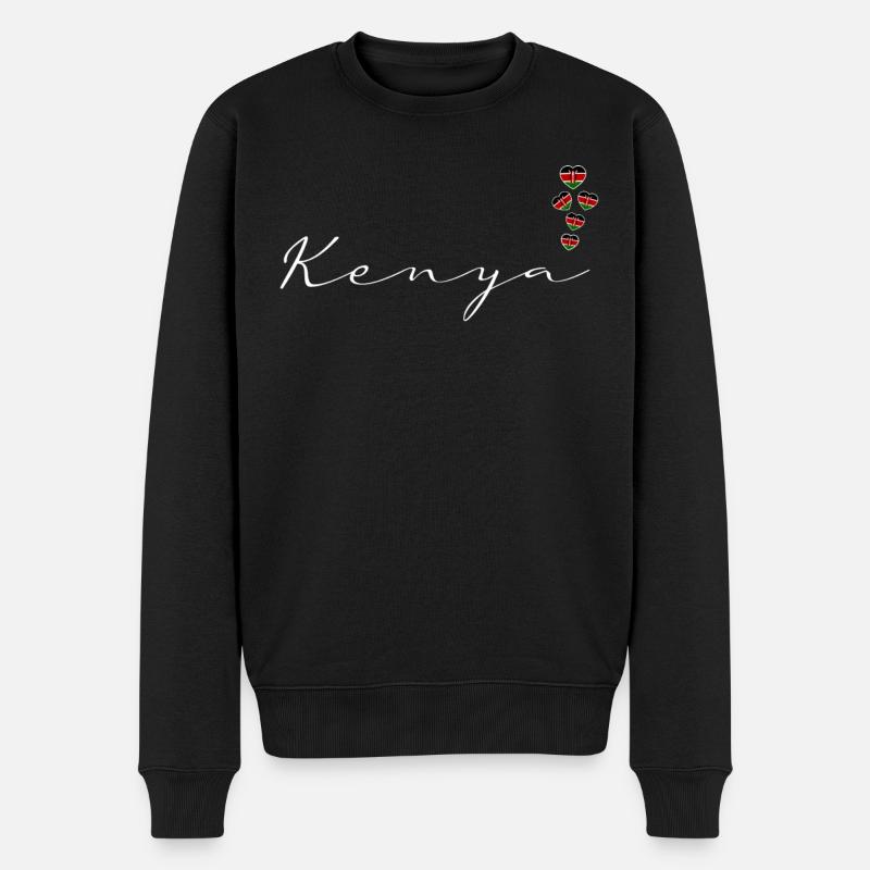 Kenya - Pull Premium bio Homme - noir