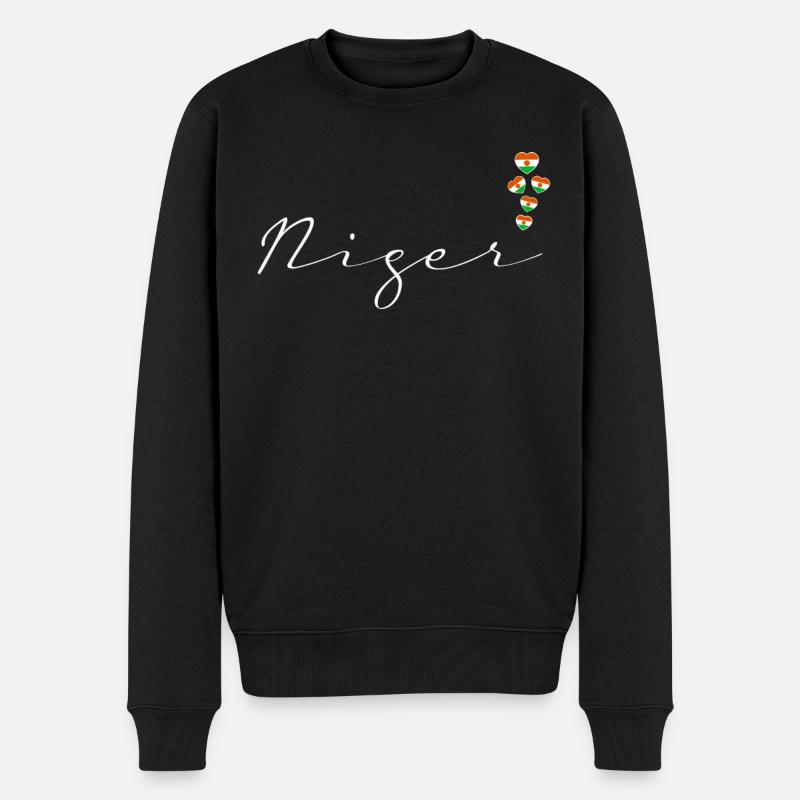 Nouvelle-Zélande - Pull Premium bio Homme - noir