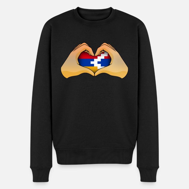 Artsakh - Pull Premium bio Homme - noir